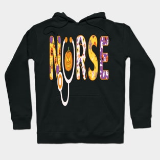 Halloween Nurse Nursing Health Worker Hoodie